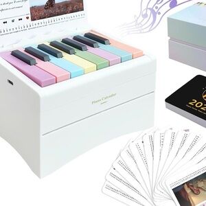 Piano Calendar 2025 Playable World Famous Songs Tik Tok famous Recharable